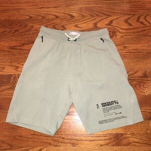 Zara Boys Green Sweat Shorts